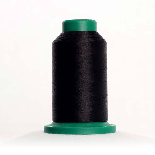 ISACORD 40 - Polyester Machine Embroidery Thread -  5000m (0020 Black)