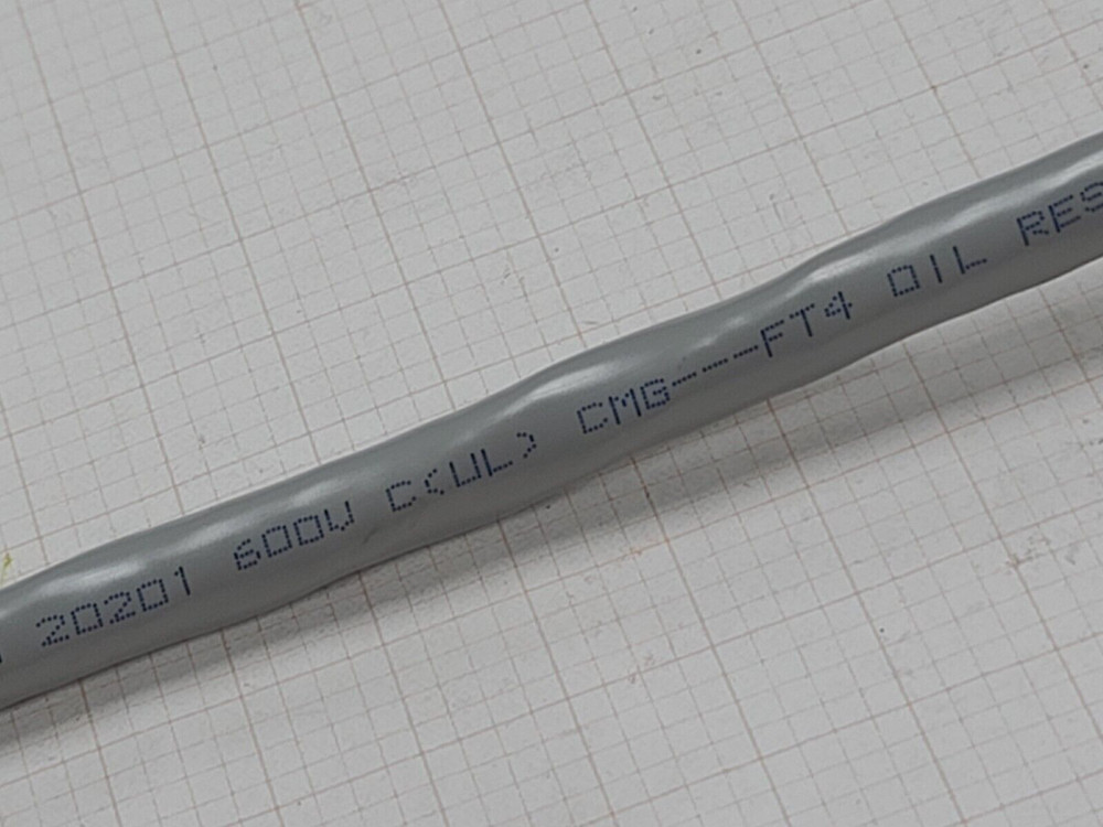 Belden 7895A 18/1P+20/1P Multi-Shielded DeviceBus Mid Data Cable PLTC Gray/10ft