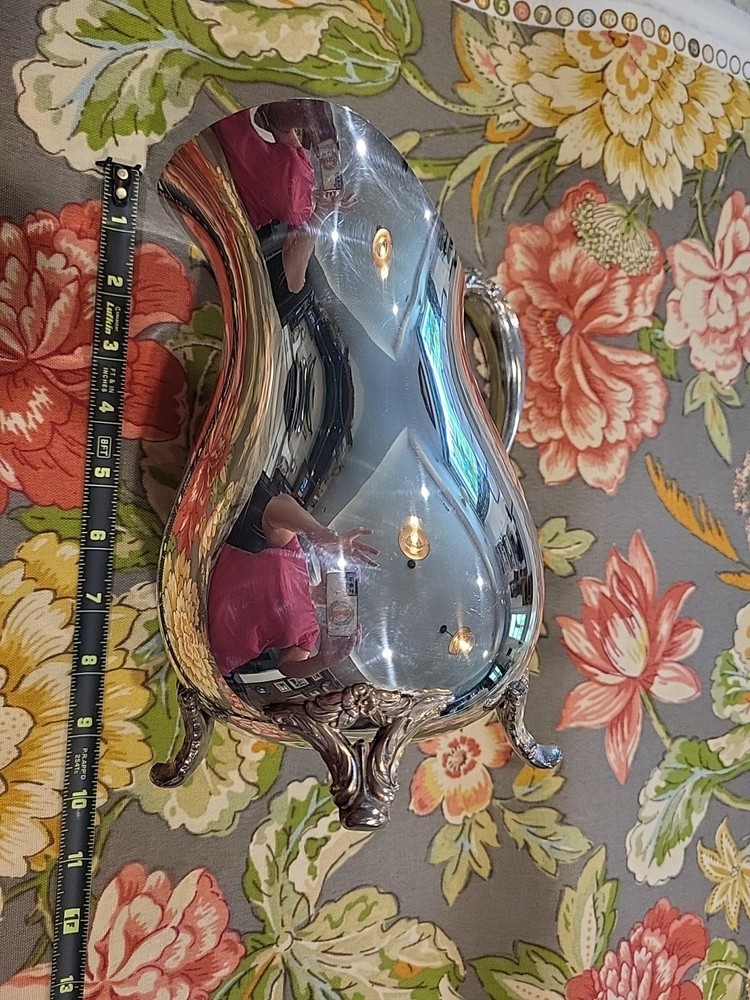 Wm Rogers Silverplate Ice Water Pitcher 1117