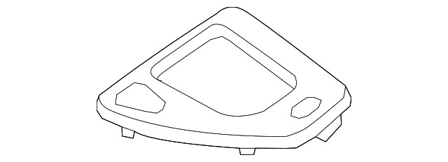 Genuine BMW Shift Panel 51-16-7-155-643