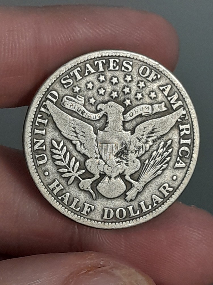 1913- P Barber Half Dollar (Semi-Key)
