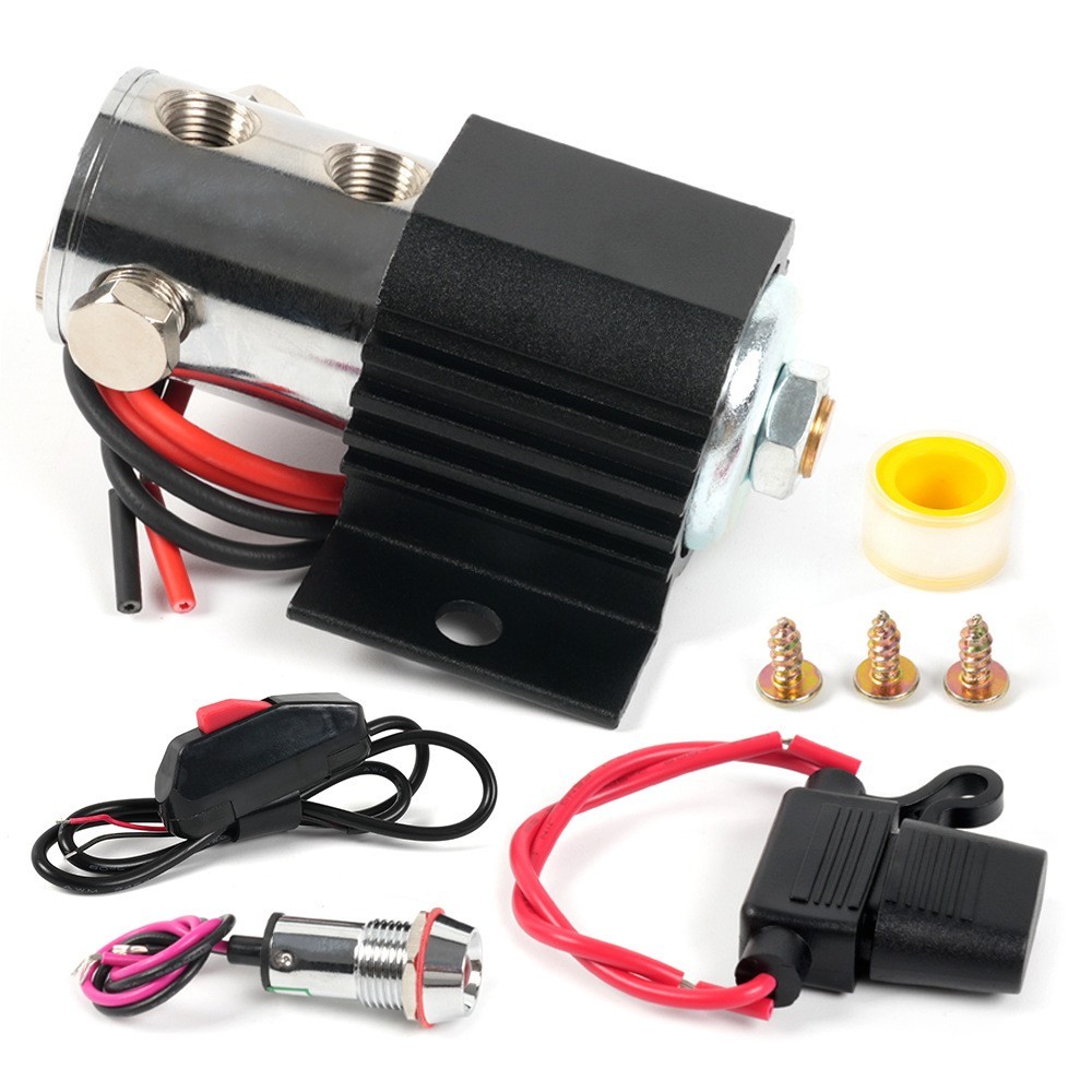 Aluminum Electric Line Lock / Brake Line Lock Kit Drag Racing / Hill-Hold 12–24V