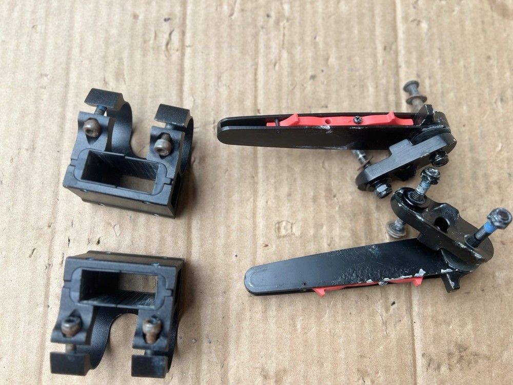 Motion Composites Wheelchair Sideguard Mounting Brackets C2 Helio