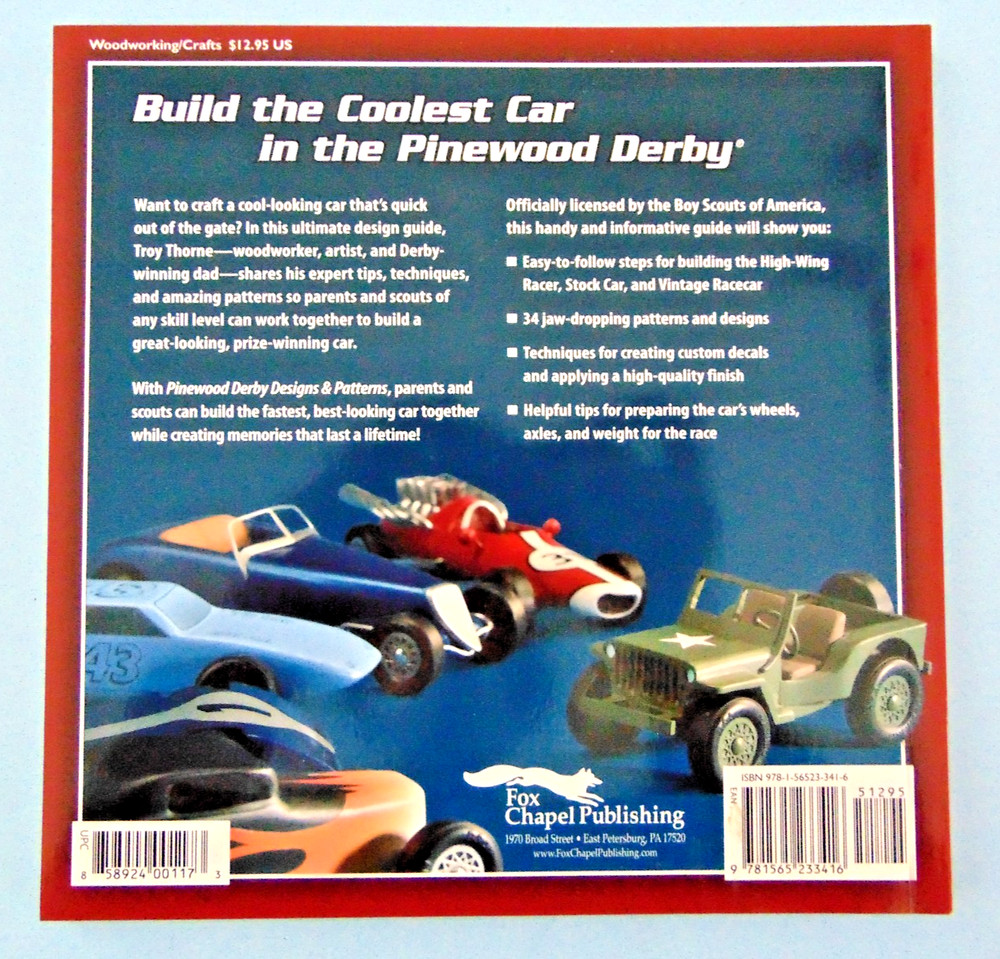 PINEWOOD DERBY DESIGNS & PATTERNS by Troy Thorne