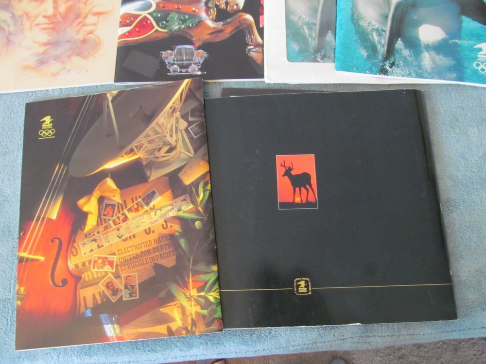 14 USPS Publications - Various Years from 1974 to 1991 - No Stamps, Just Books