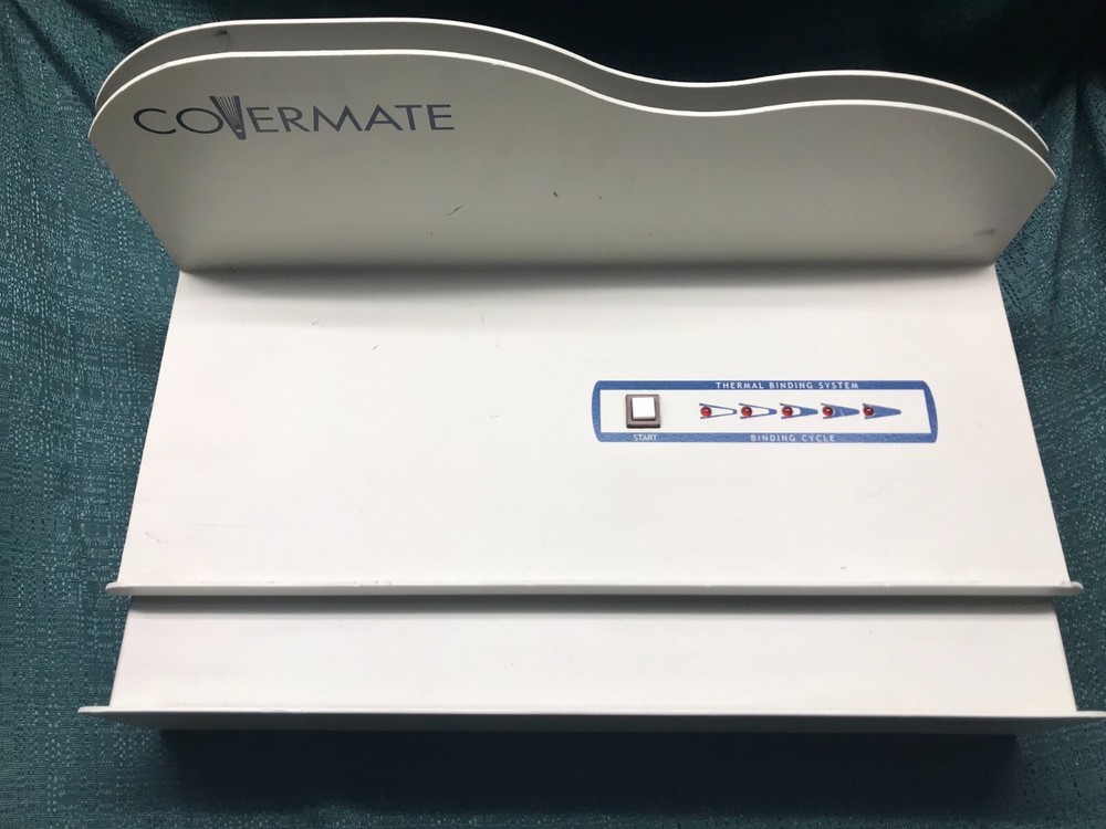 Covermate Bind-it CM600 Thermal Binding Machine - Great Working Condition