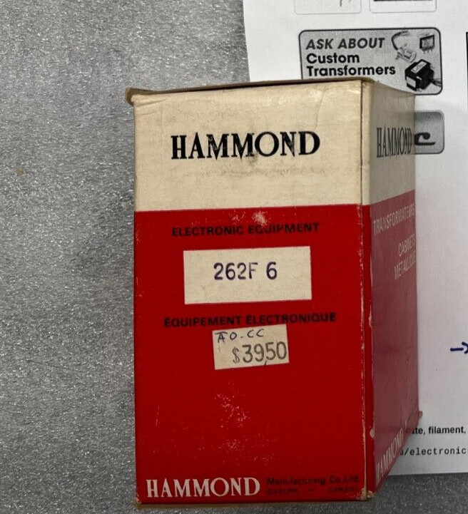Hammond 262F6 Power Transformer NOS/NIB
