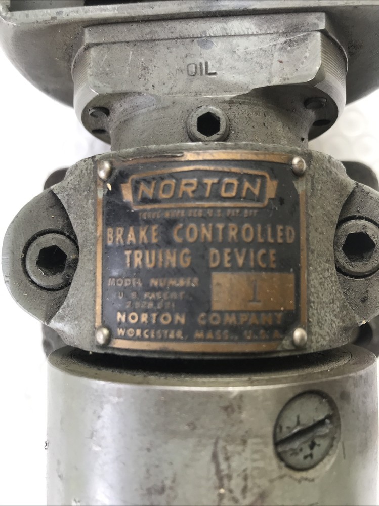 NORTON BRAKE CONTROLLED TRUING DEVICE