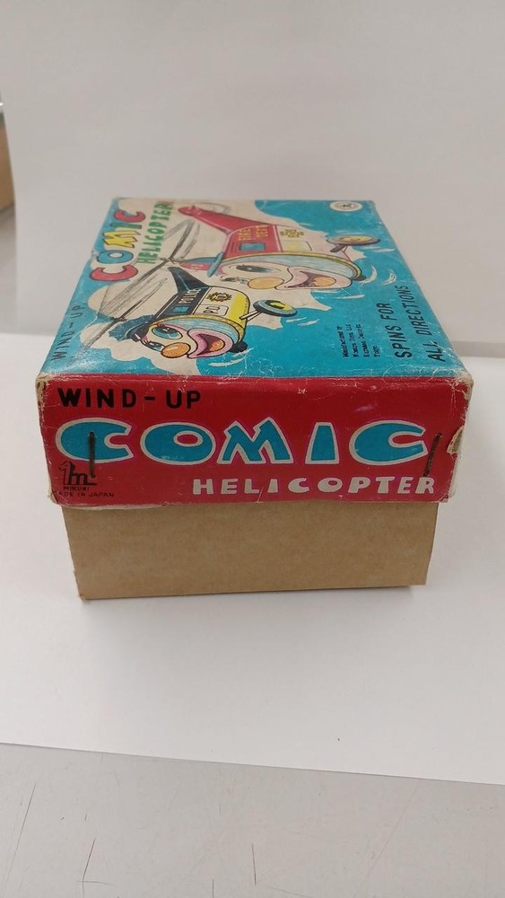Mikuni COMIC HELICOPTER tin toy