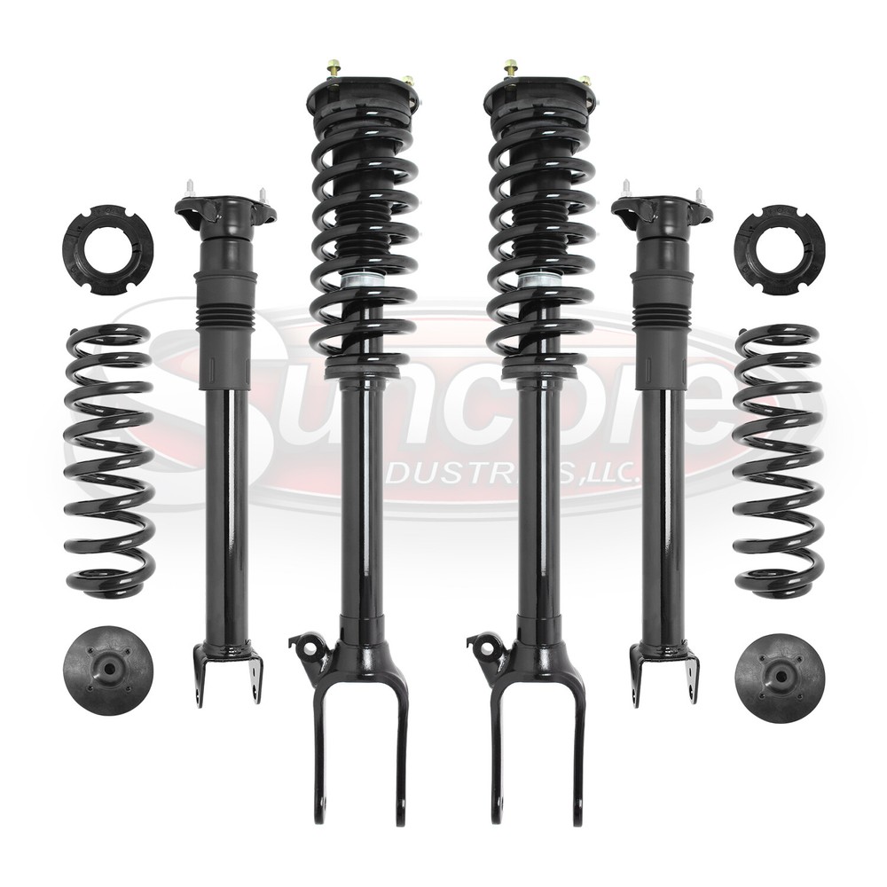 2007-2012 GL450 Airmatic to Complete Struts & Shocks w/Springs Conversion Kit