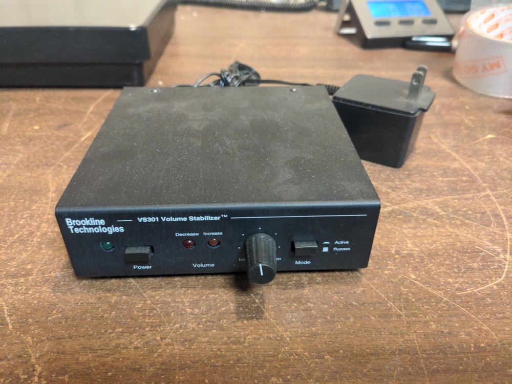 Brookline Technologies VS301 Volume Stabilizer Powers On No Further Testing
