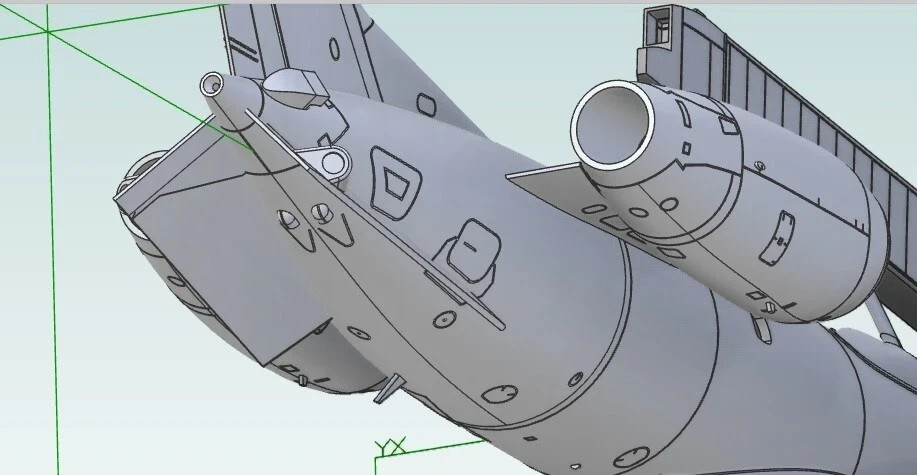 1/72 Embraer E-99M or EMB-145H 3D data set