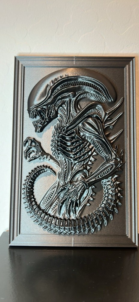 Alíen Xenomorph 3D Frame