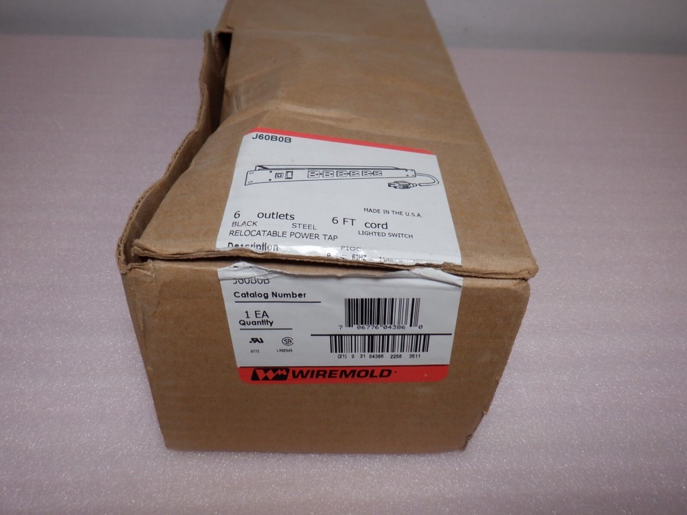 WIREMOLD J60B0B RELOCATABLE POWER TAP