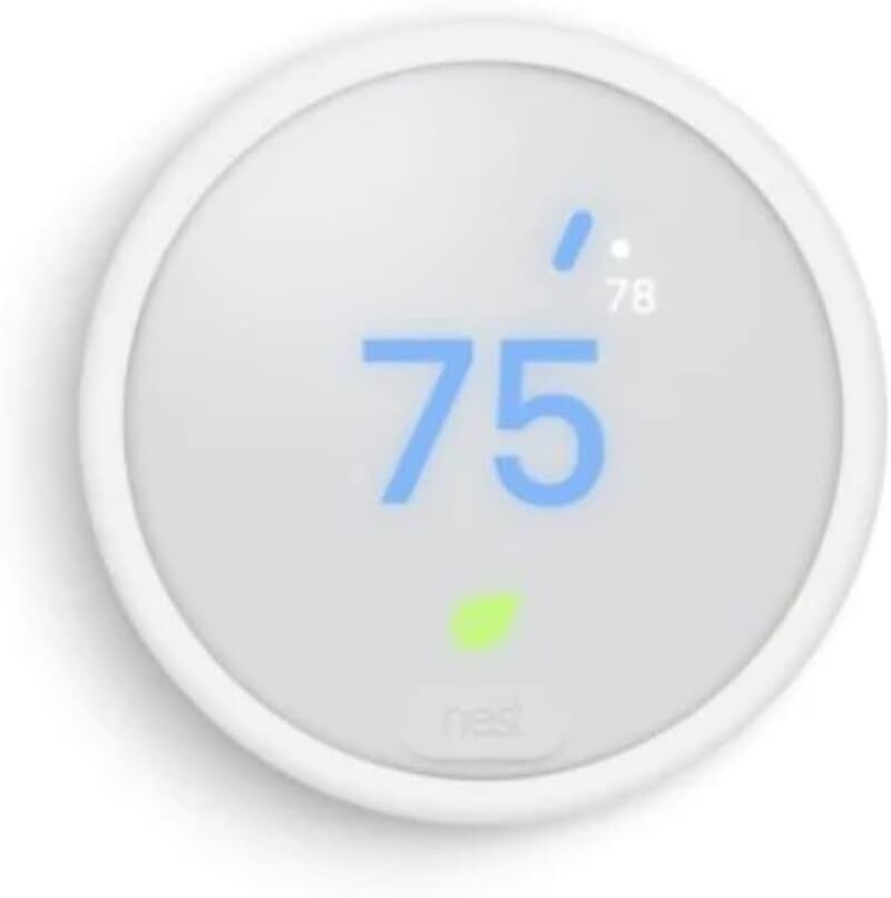 Nest Thermostat E Programmable Smart Thermostat for Home, App Controlled