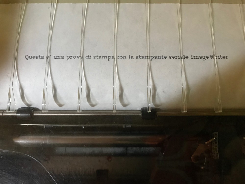 Serial Printer Cable for all Macintosh 8 pin mini Din socket (SE, Classic, etc.)