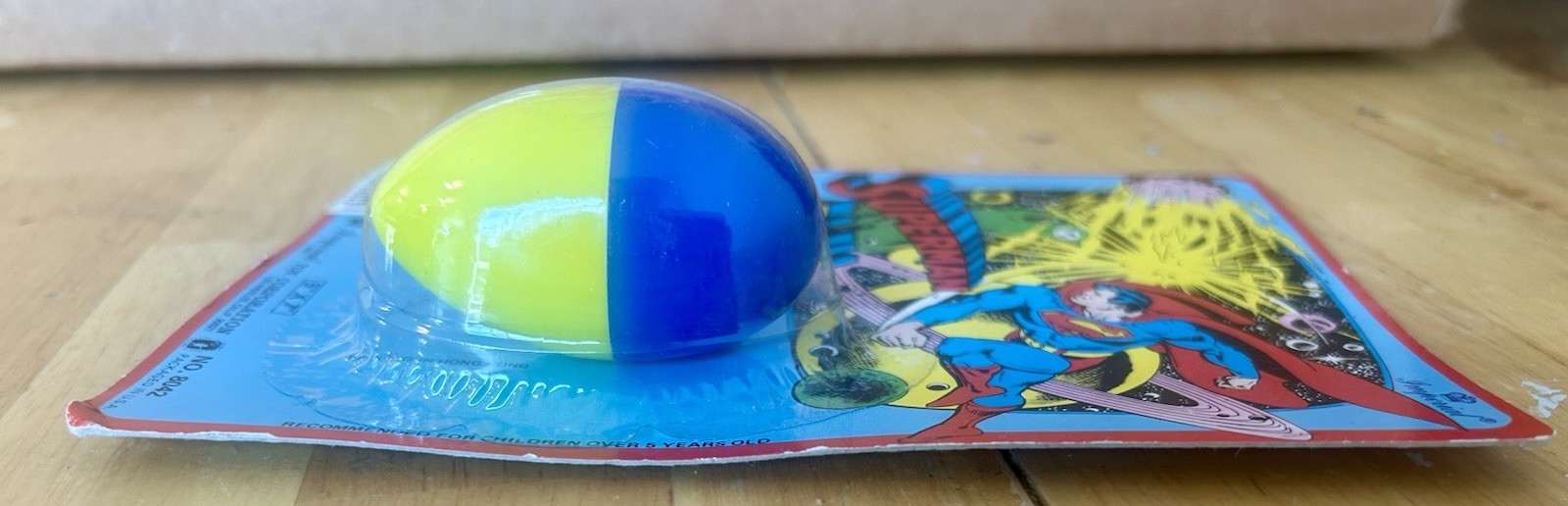 Superman Play Putty 1987 Imperial DC Comics Kenner Super Powers Jack Kirby