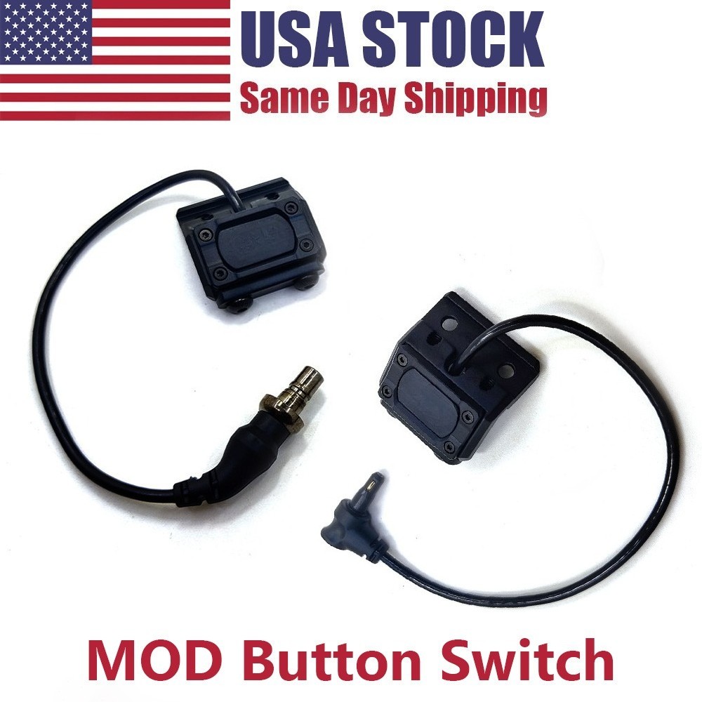 Tactical Weapon Remote Switch Mod Button Switch Fits M300 M600 Light / Box Laser