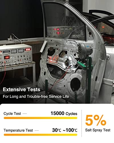 Electric Power Window Regulator Without Motor Compatible Front Driver Side