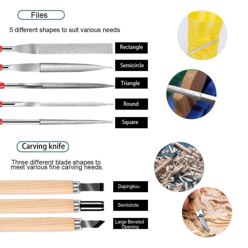 3D Printer Tool Kit, 32Pcs Printing Deburring Kit Box-2