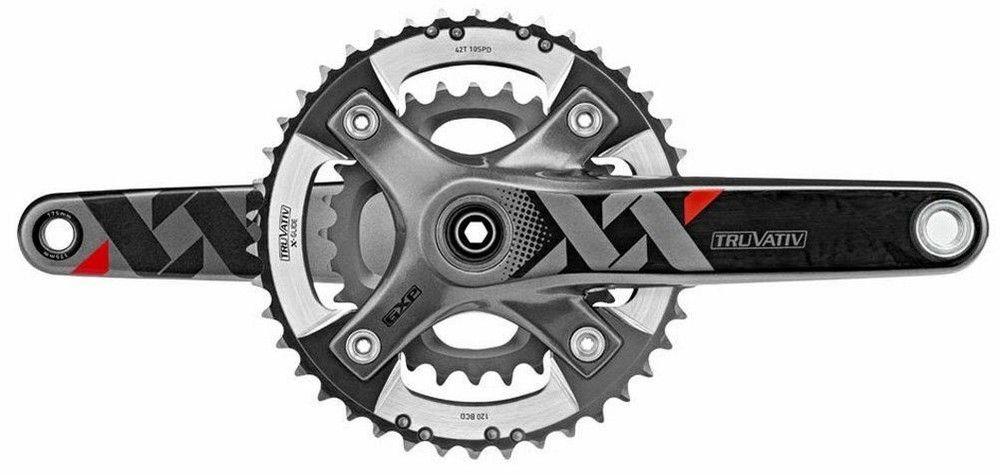 SRAM X BB30 164 Q-Factor Crankset - No Cups