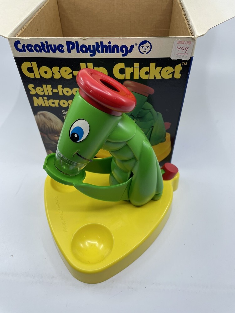 Vintage Creative Playthings Close-Up Cricket Microscope Educational Toy
