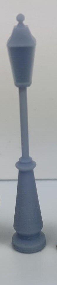 Farola en 3D, Escala 1/72