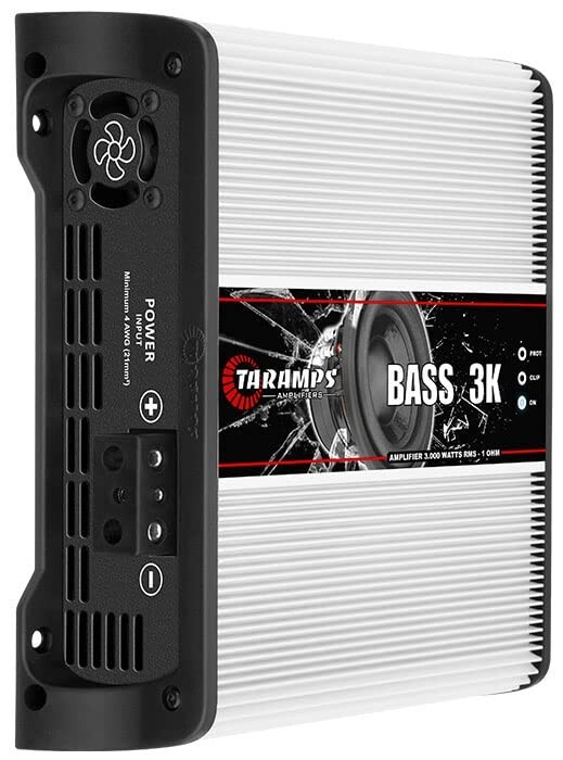 Taramps Bass 3K Amplifier 3000W 1 Ohm HD Power Compact Car Amp