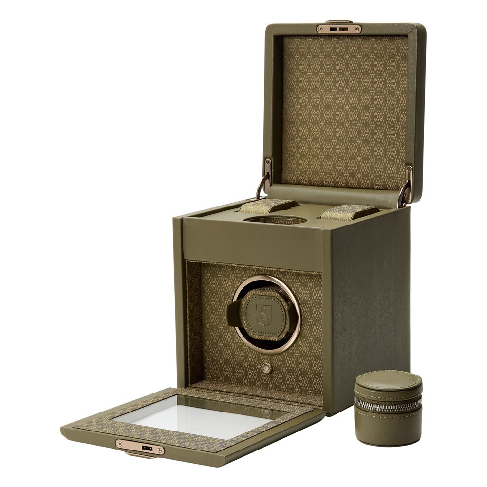 Earth Single Watch Winder - Olive