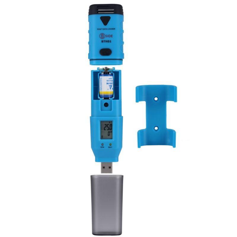 BSIDE BTH01 Digital USB Two-Channel Temperature Humidity Data Logger Recorder