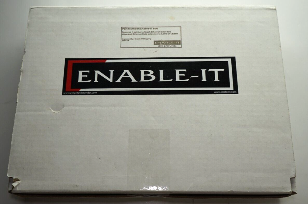 ENABLE-IT 890 LRE Ethernet Extender Pair - LRE