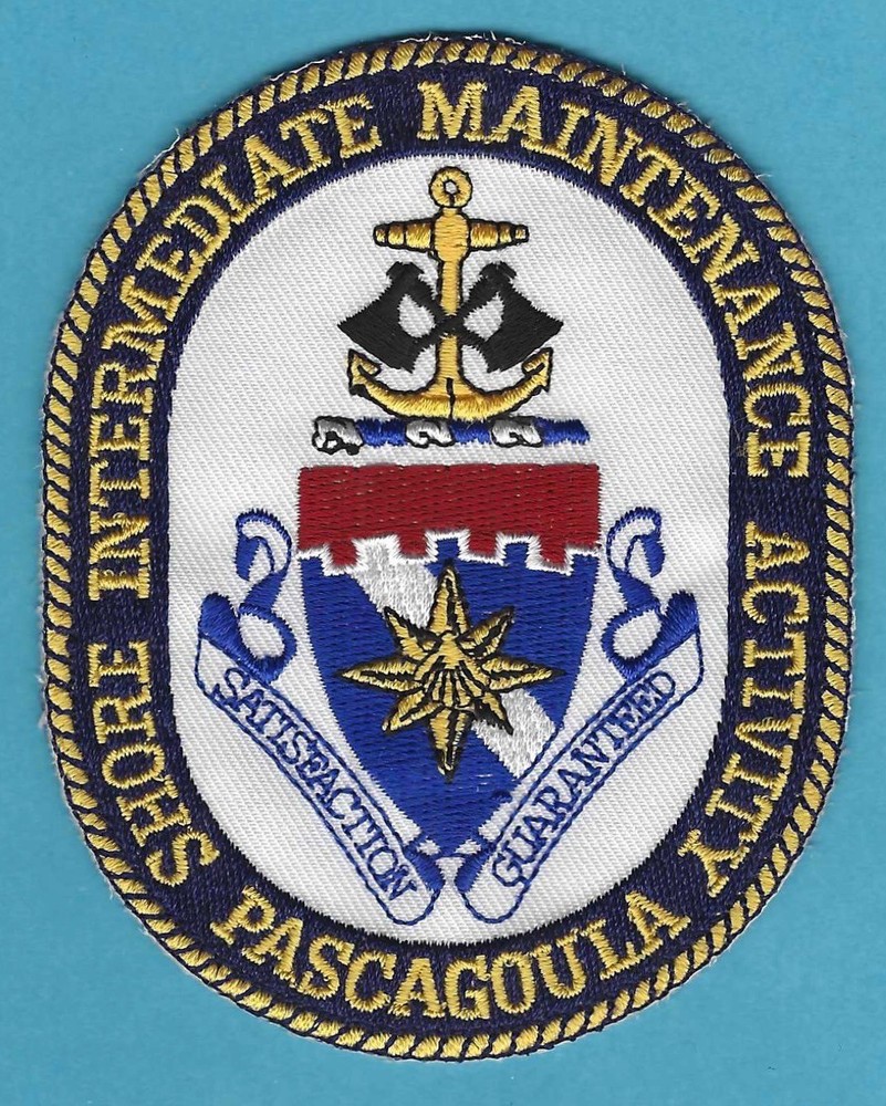 U.S. NAVAL BASE PASCAGOULA SHORE INTERMEDIATE MAINTENANCE ACTIVITY PATCH