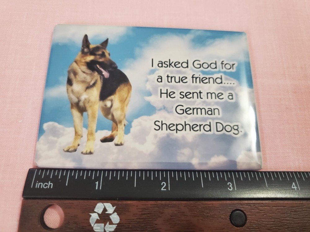4 GERMAN SHEPHERD MAGNETS