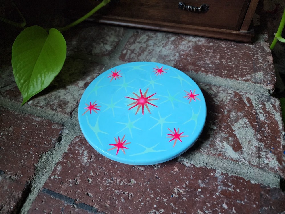 Coaster Pendulum Crystal Board