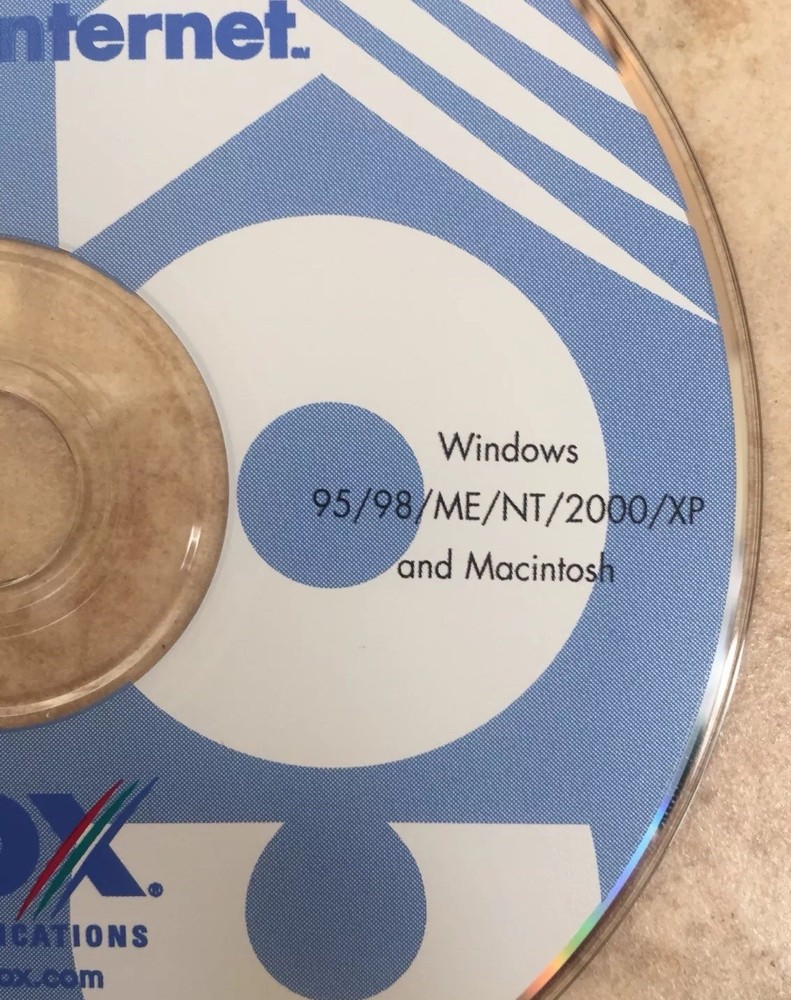 COX COMMUNICATIONS High Speed Internet Installation Disc/CD (2001)