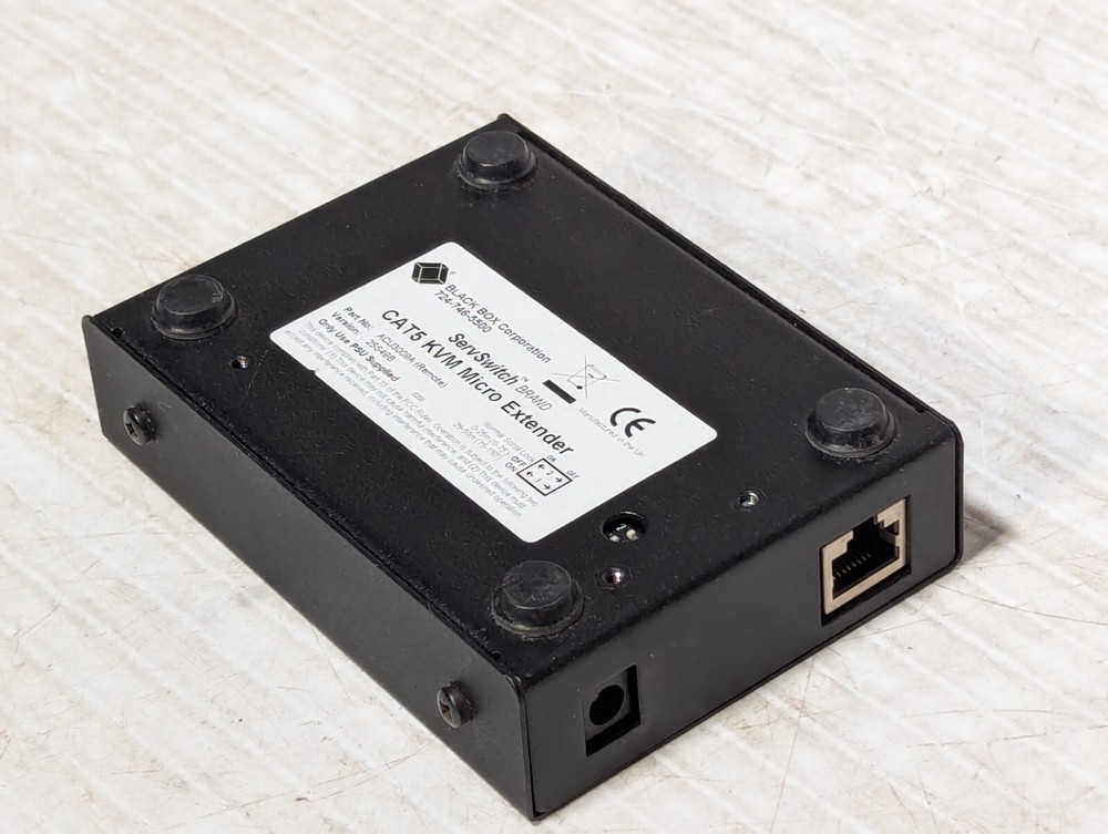 Black Box CAT5 KVM Micro Extender - Remote Module 724-746-5500 ServSwitch
