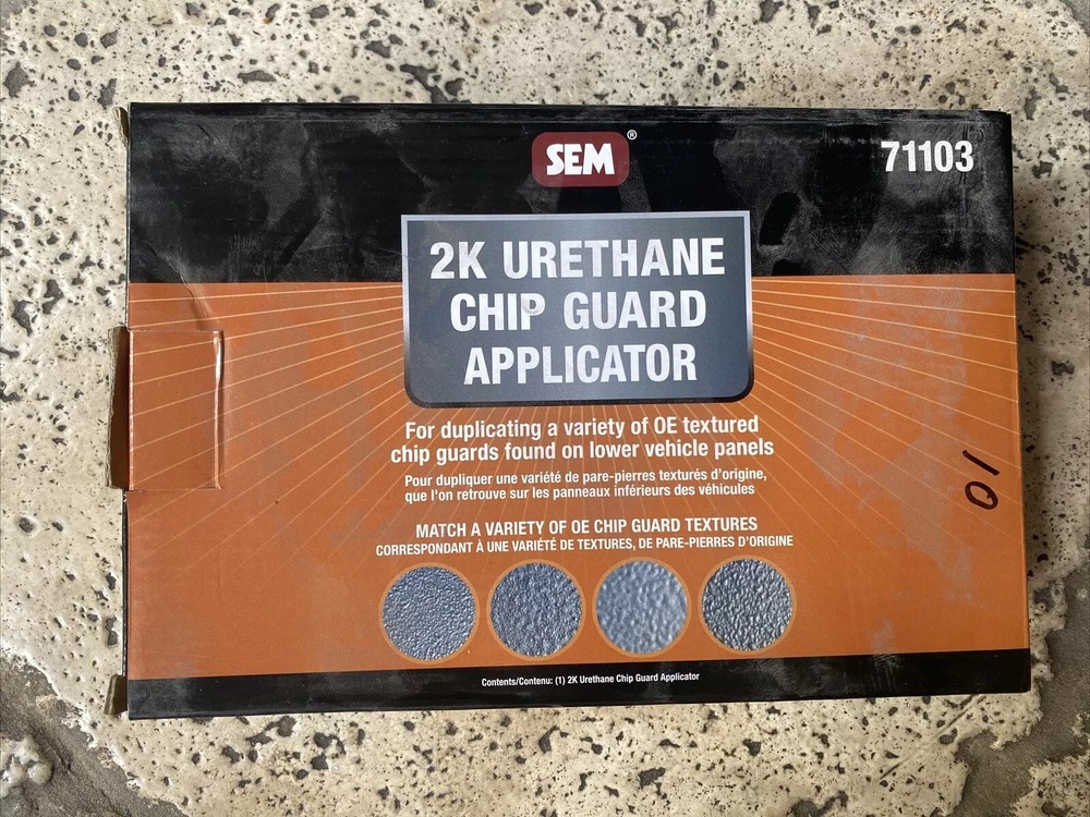 SEM 71103 Cast Aluminum Chip Guard Applicator Siphon Gun