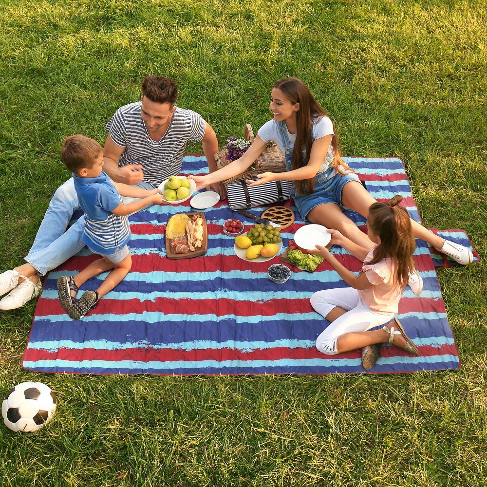 Tirrinia Extra Large Picnic Blanket, Waterproof Lightweight Portable Outdoor Mat