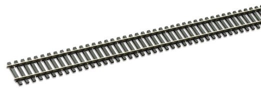 Peco SL-100F HO Nickel Silver Code 75 36" Flex Track with Brown Ties