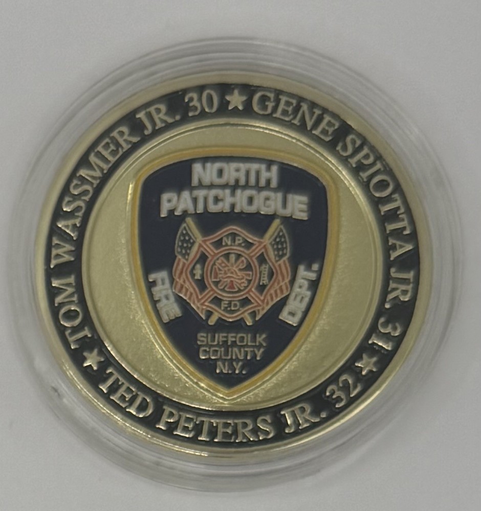 North Patchogue Fire Dept 1930-2019 Suffolk County Challenge Coin