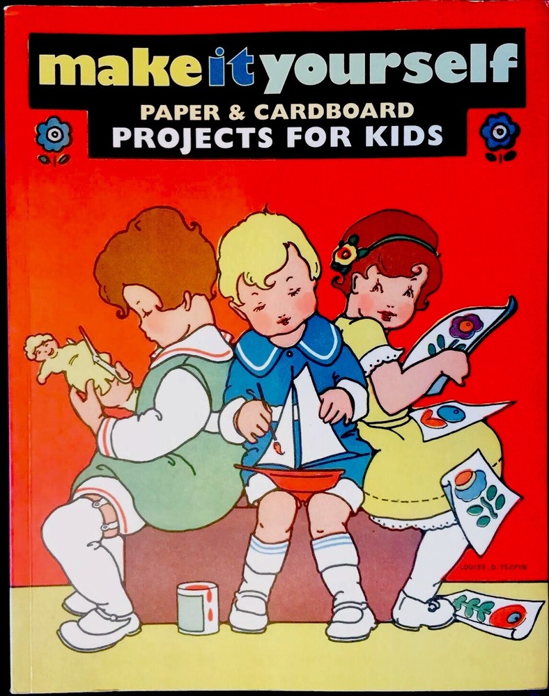 MAKE IT YOURSELF~ 25 Activities Children’s Projects Paper & Cardboard Craft Book