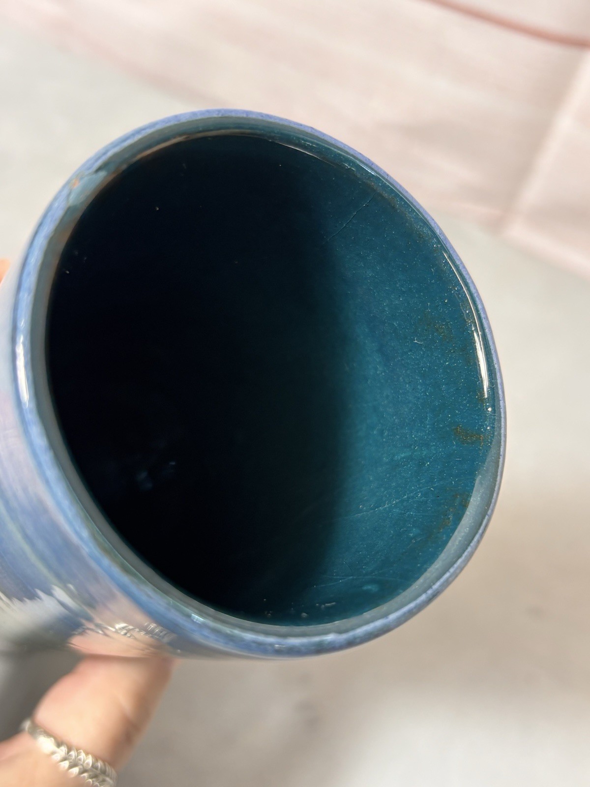 Polia Pillin Mid Century Modern Studio Art Pottery ceramic vase