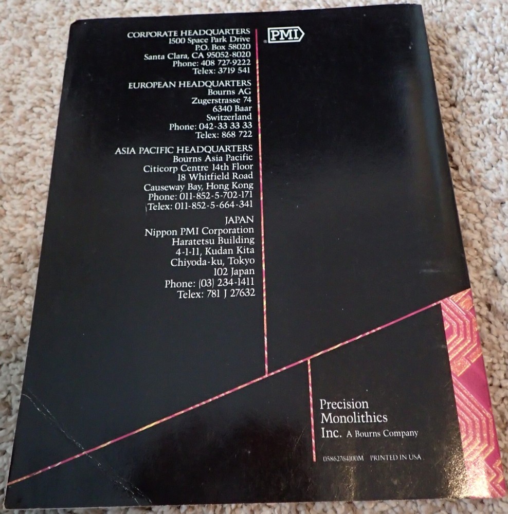 Vintage - Linear And Conversion Products & Applications Handbook - 1986