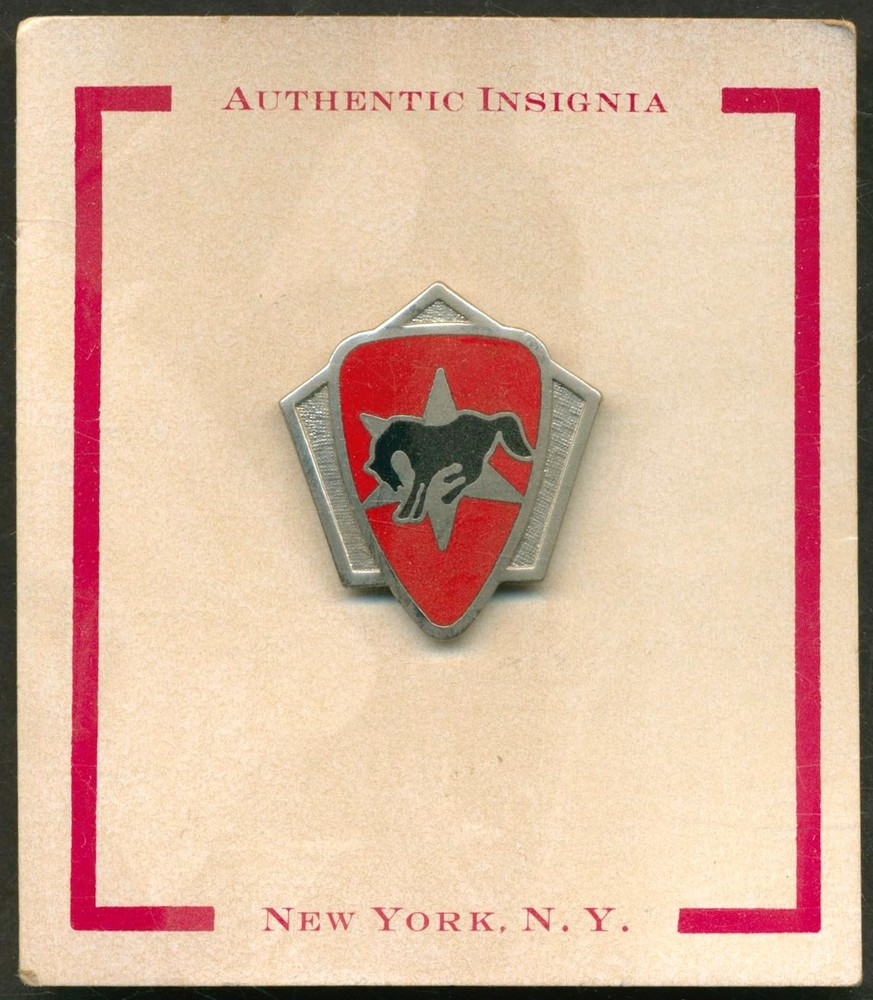 US Army 6th Cavalry Brigade Crest/D.I.