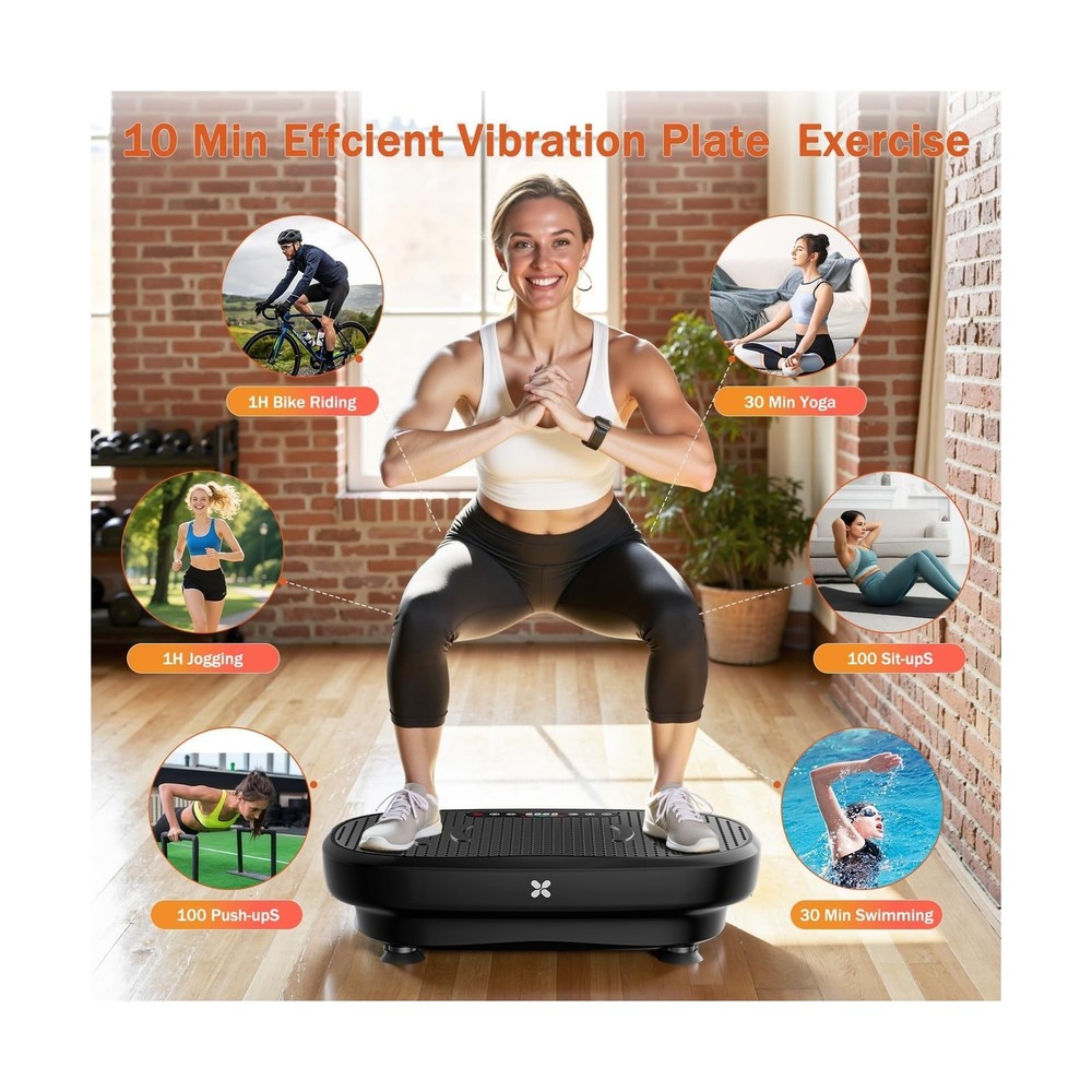 Vibration Plate Exercise Machine, Vibration Plate Platform for Lymphatic Drai...