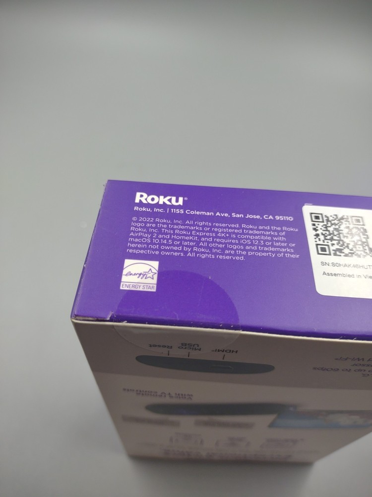 Roku Express 4K+ Media Streamer ~ 3941R2
