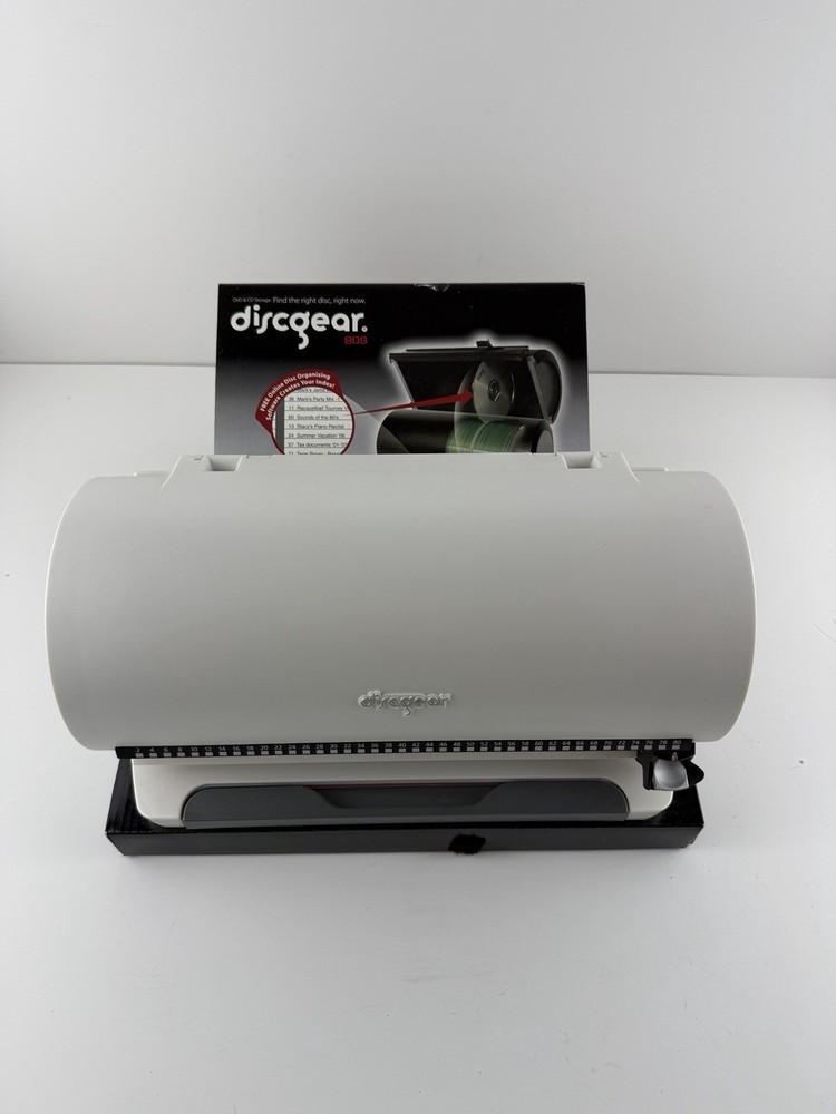 DiscGear Selector 100 Disc Retrieval Storage Organizer CD, DVD, Blu-Ray, & Games