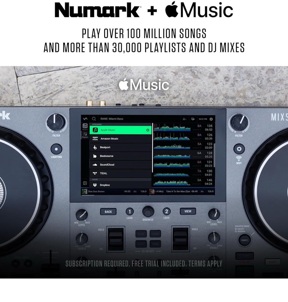 NEW Numark Pro Go: Fully Portable Battery-Powered DJ Controller, built-in stems