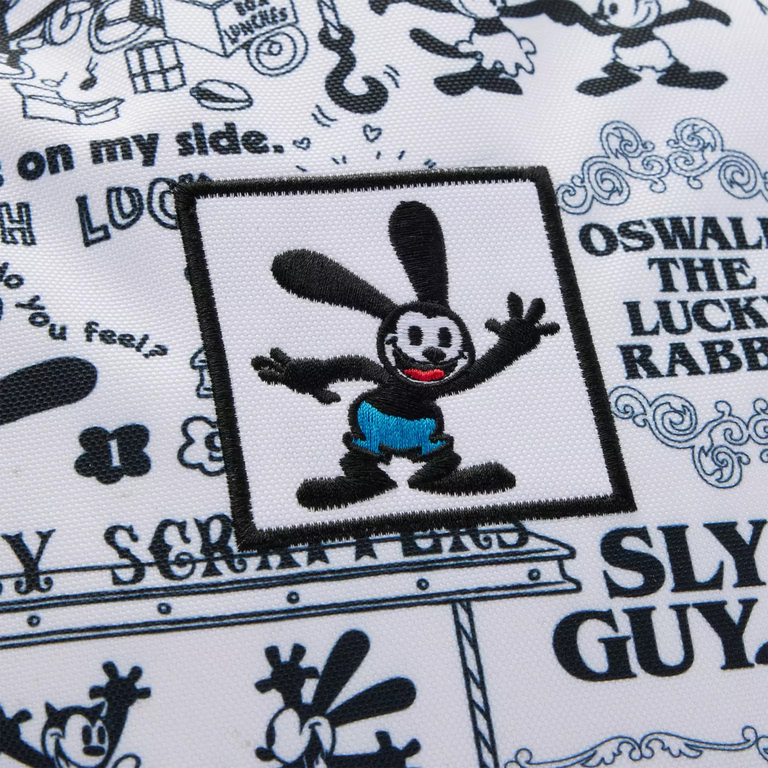 New 2026 Disney OSWALD The LUCKY RABBIT Adult Backpack NWT Pattern w Ortensia