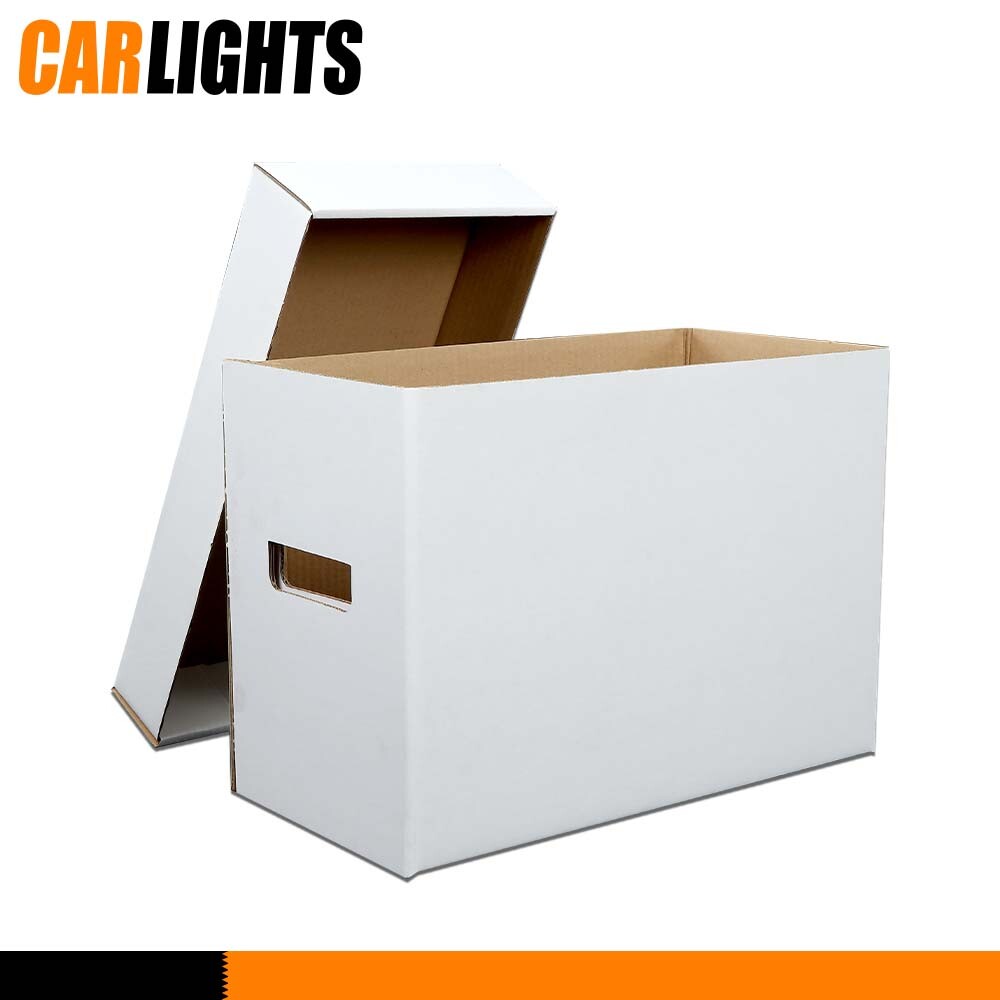 10 Pcs Comic Books Storage Boxes Short Holds 200-225 Stackable Durable Archive